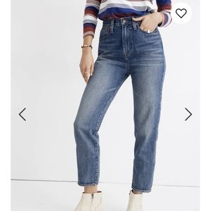 Madewell Mom Jean in Downey Wash